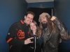 Rod and Leanne Hannah with Rob Zombie                             